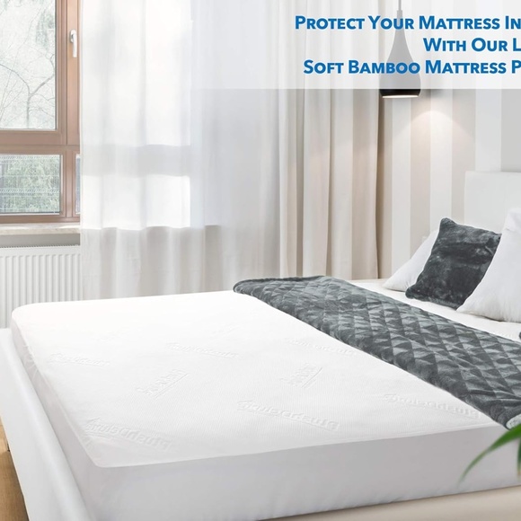 Premium Bamboo KING Mattress Protector - Picture 3 of 8